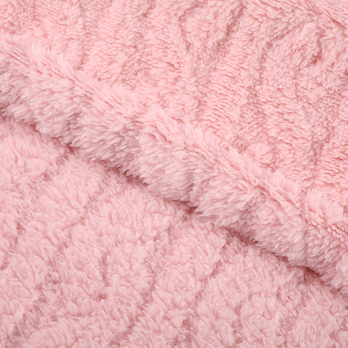100% polyester  Sherpa Fleece Fabric