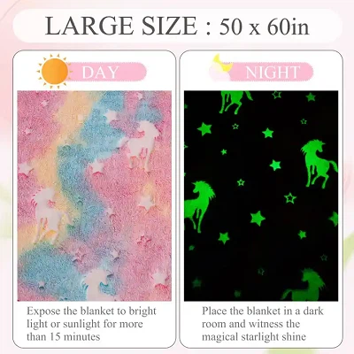 Custom Flannel Luminous Blanket