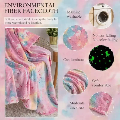 Custom Flannel Luminous Blanket