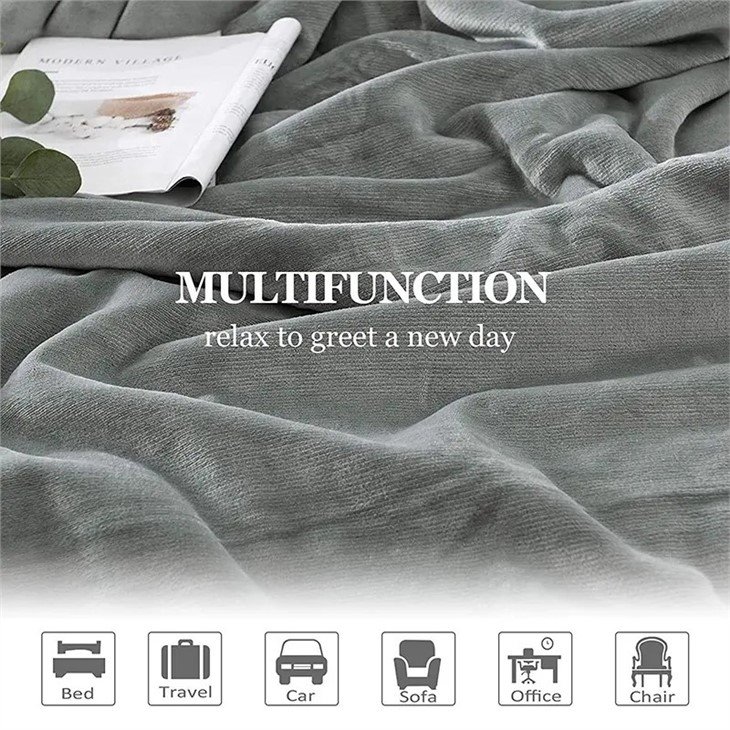 China 	Hgih Quality Sherpa Fleece Blanket