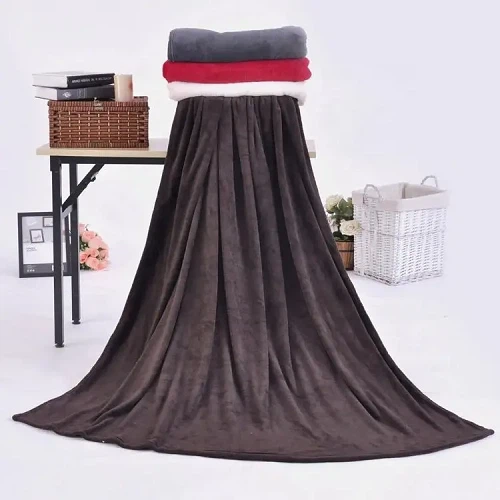  Coral Fleece Blanket For Bed
