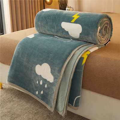 ダブルコーラルブランケットにはペットの毛がつきますか?