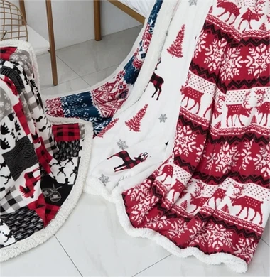 プリントシェルパブランケット