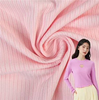 リブニットセーター生地